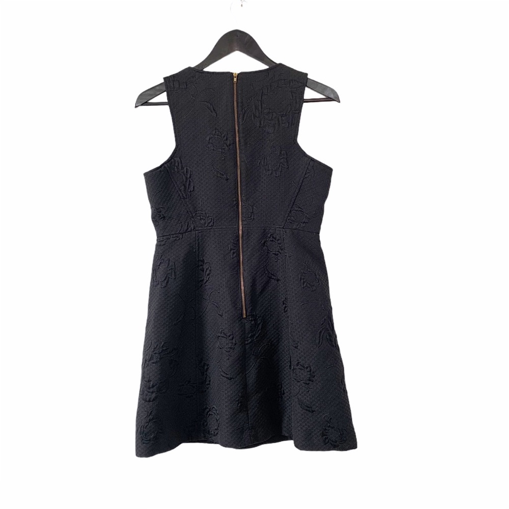 French Connection Black Textured Sheath Dress - Picture 5 of 8